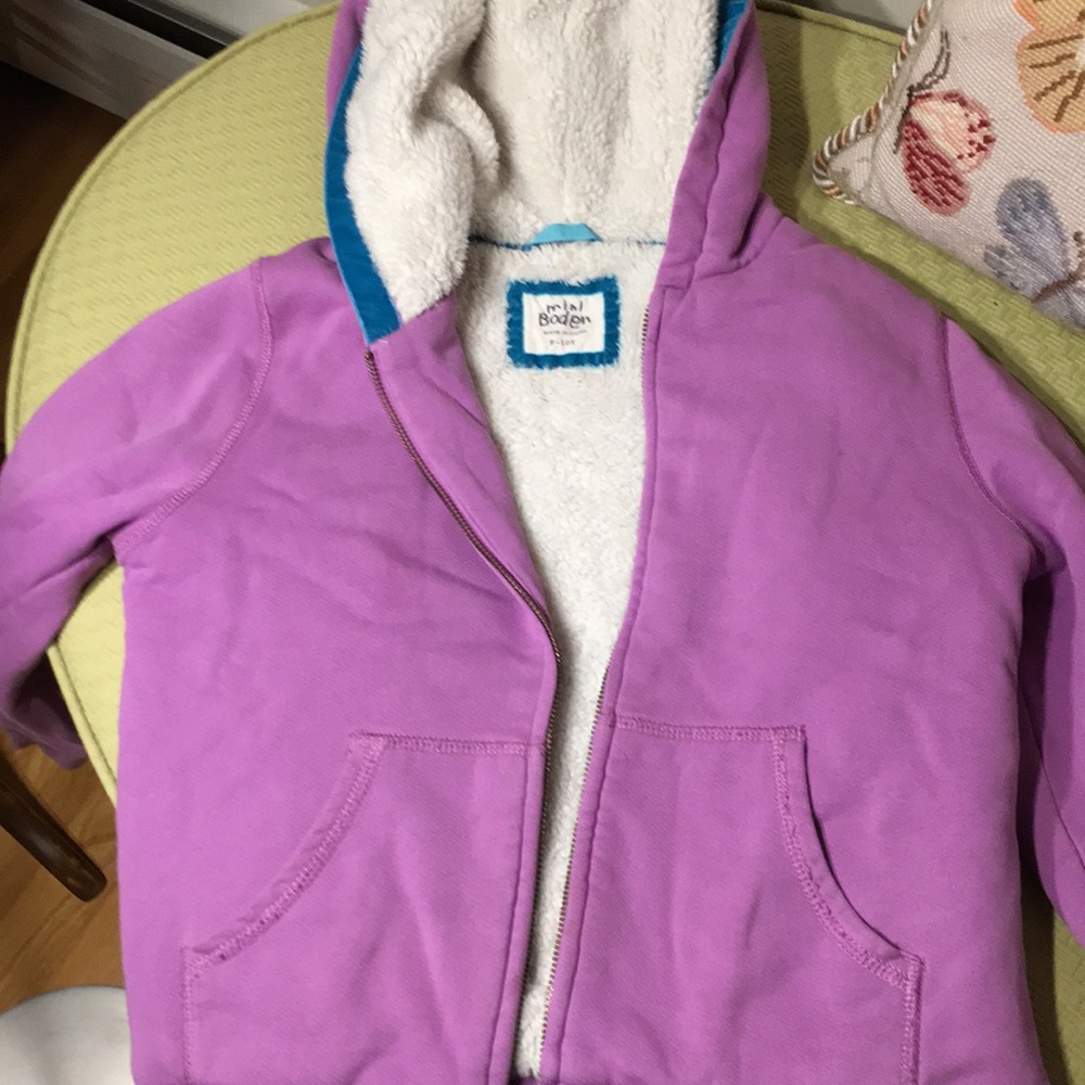 Sherpa lined miniboden jacket